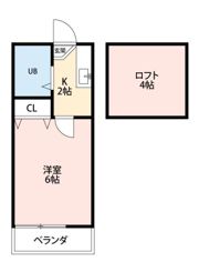 第二メゾン萩原の間取り画像