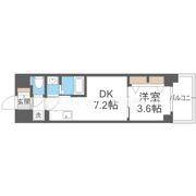 MAXIV CROS 江坂の間取り画像