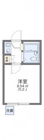 レオパレスTOSAの間取り画像