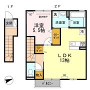 Apple Bearの間取り画像