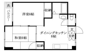 大八ビルの間取り画像