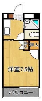 プレアール大浦の間取り画像