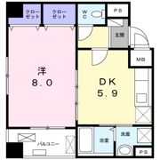 コンフォート三軒茶屋の間取り画像