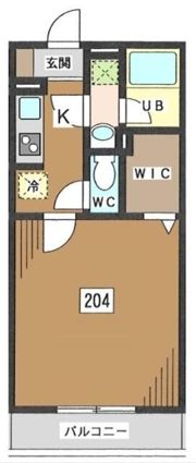 La Chance 川口の間取り画像