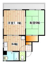 ライジングビルヨシザキの間取り画像