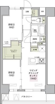 アーバネックス南森町WESTの間取り画像