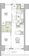 アーバネックス南森町WESTの間取り画像