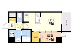 MODERN PALAZZO 博多 PRECIOUSの間取り画像