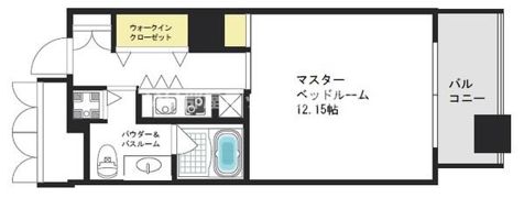 ザ・タワー大阪レジデンスの間取り画像