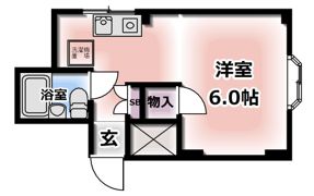コスモハイツ三木の間取り画像