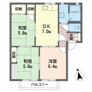 サントークTANABE A棟の間取り画像