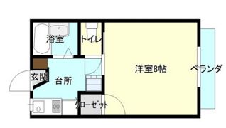 メゾンとくさきA棟の間取り画像