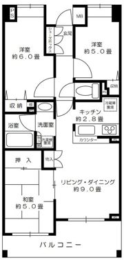 サクセス西高島平の間取り画像