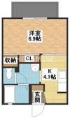 シャーメゾンさつきの間取り画像