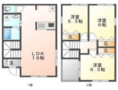 カシーヤの間取り画像