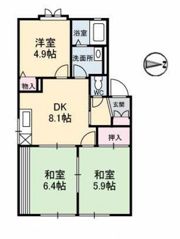 セフィラ田島の間取り画像
