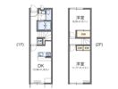 レオパレスKanayaの間取り画像