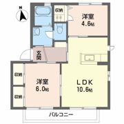バリュージュ萌芽 D棟の間取り画像