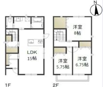 宗貸家Ⅲの間取り画像
