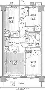 Nステージ東小金井の間取り画像