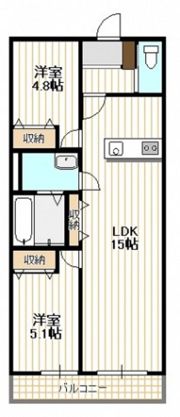 （仮）林が原新築の間取り画像
