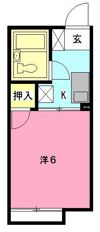フローラMKの間取り画像