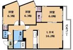 忠兵衛ビル晴嵐の間取り画像
