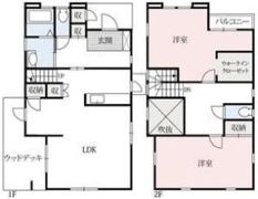 サンタフェスタイルA棟の間取り画像