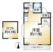 ハイツスプルスの間取り画像
