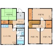 オークサイド豊町B棟の間取り画像