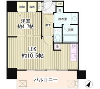 リバー＆タワーの間取り画像