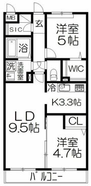 JEAN MARIEの間取り画像