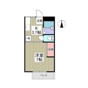 第二サンライフ大嶋の間取り画像