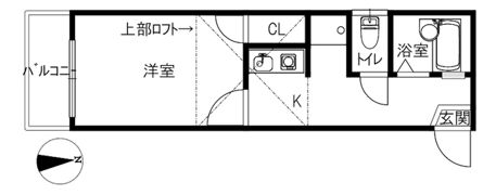 横川レジデンスの間取り画像