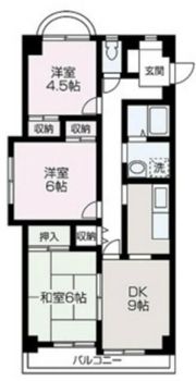 ラ・ヴィール三原の間取り画像