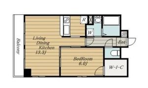 クレストコート北千住の間取り画像
