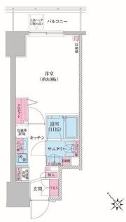 レジディア荻窪Ⅲの間取り画像