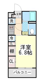 リブリ・オズヴィーク六甲の間取り画像