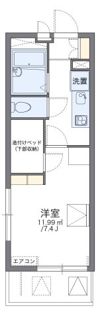 レオパレスエスポワール六郷の間取り画像