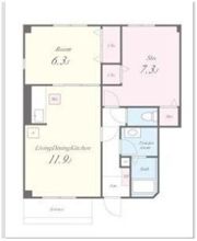 サンハイツ湖西IIの間取り画像