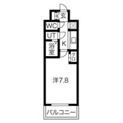 THE RESIDENCE Hの間取り画像