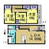 リーブルファインかじま台の間取り画像