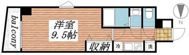 メゾン・ド・ヴィレ高輪の間取り画像
