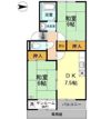プレジールビューラ B棟の間取り画像