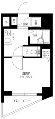 スカイコート後楽園第5の間取り画像