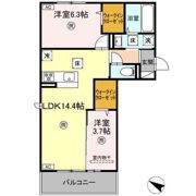 パーチェ御幸の間取り画像