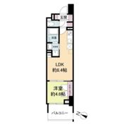 ブランシエスタ広島駅の間取り画像