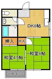 古川コーポの間取り画像