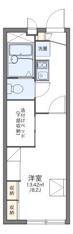 レオパレス華Ⅱの間取り画像