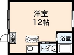 サンシャイン中央Ⅱの間取り画像